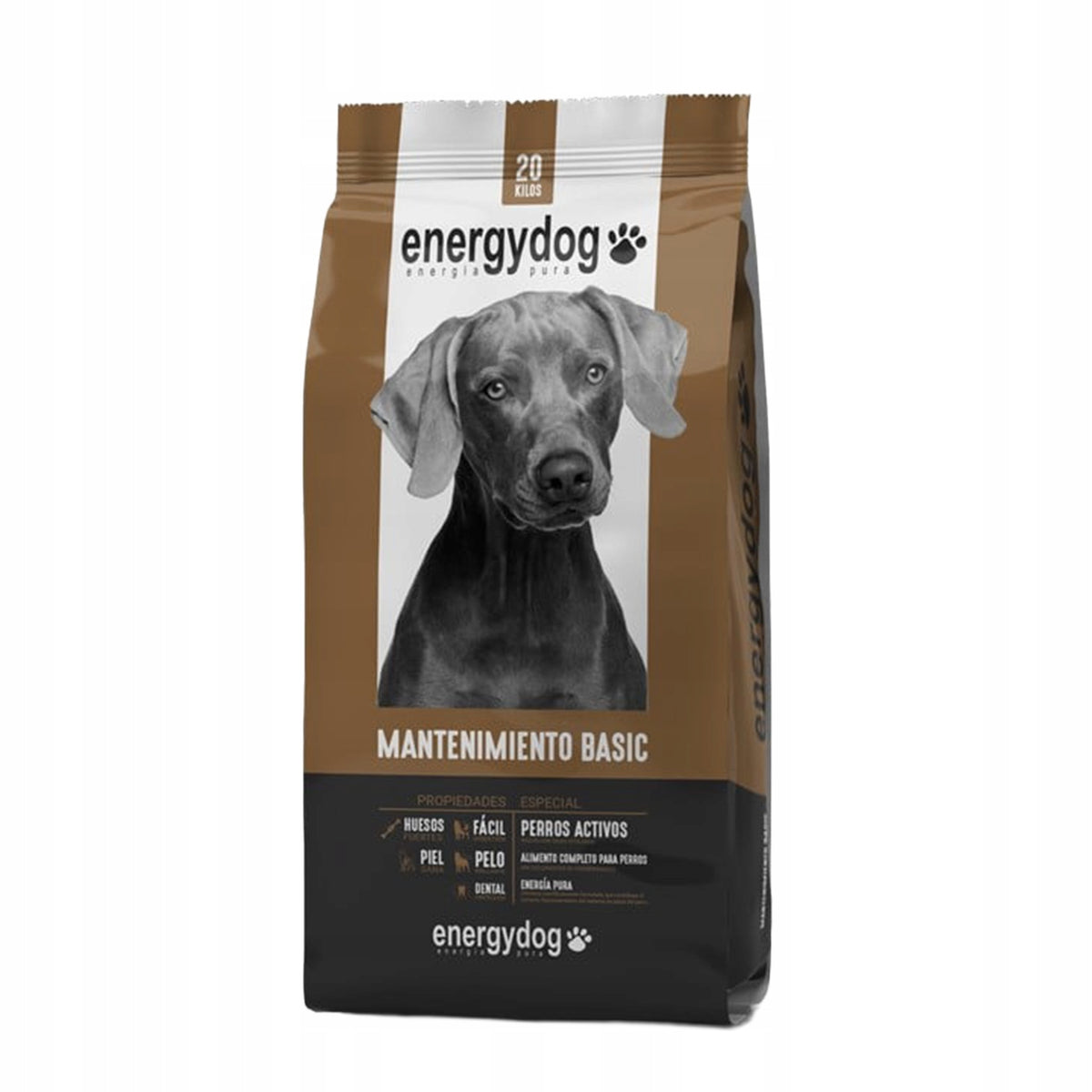 ENERGYDOG Sucha Karma Dla Psa Owczarka, Labradora Zdrowa Z Witaminami 20kg
