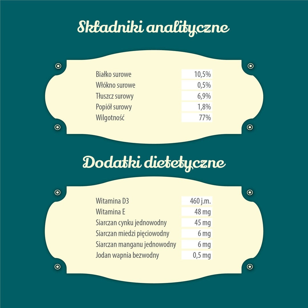 FOLK Mokra Karma Dla Psa Pomorska Ryba 800g