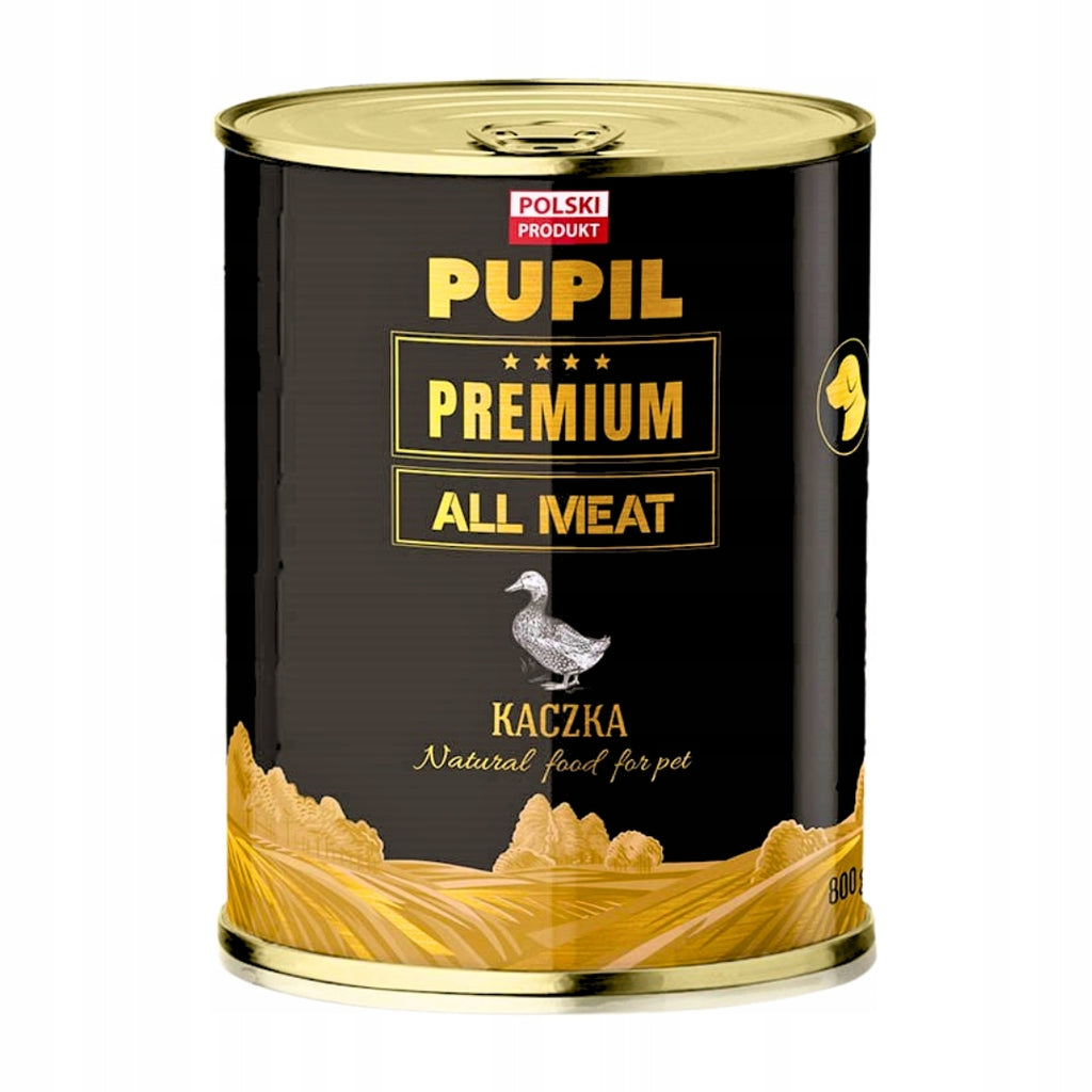 PUPIL PREMIUM Mokra Karma Dla Psa ALL MEAT GOLD Kaczka 800g
