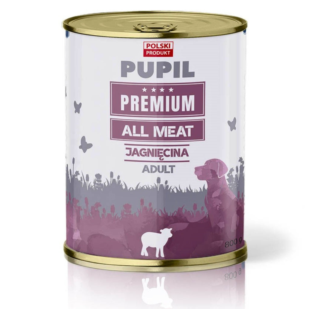PUPIL PREMIUM Mokra Karma Dla Psa All Meat Bezzbożowa Jagnięcina 800g