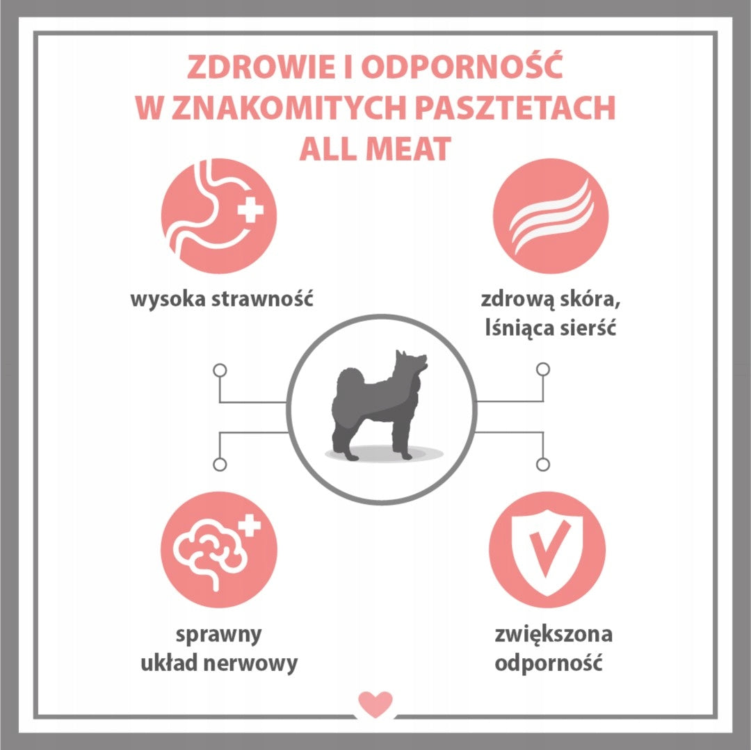 PUPIL PREMIUM Mokra Karma Dla Psa All Meat Bezzbożowa DZIK 800g