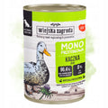 Wiejska Zagroda MONOBIAŁKOWA Mokra Karma Dla Psa Kaczka 96,4% Mięsa 400g