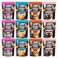 Pan Mięsko Mokra Karma Dla Kota Kawałki W Sosie WIELKI MIX 4 Smaków 12x85g