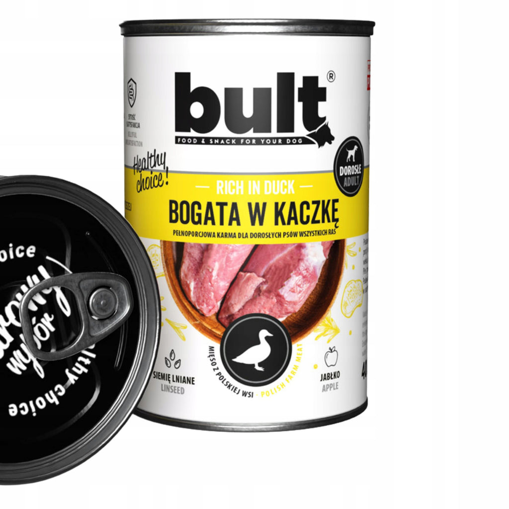 Bult Mokra Karma dla Psa Puszka Bogata w Kaczkę 400 g