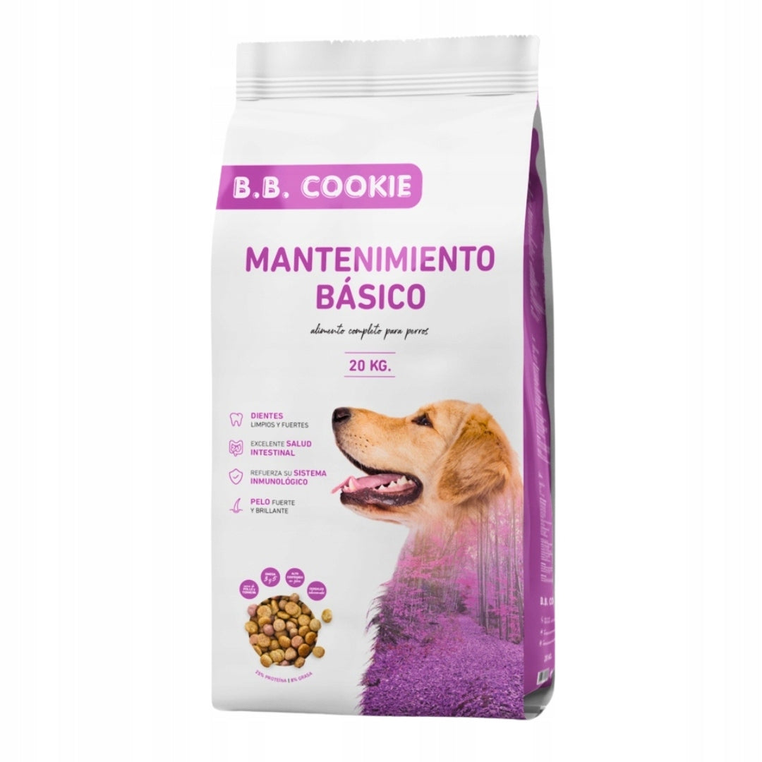 Karma Sucha Dla Psa B.B. Cookie Zdrowa Z Witaminami 20kg