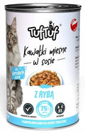 TufTuf Mokra Karma Dla Kota Kawałki W Sosie Z RYBĄ 415G
