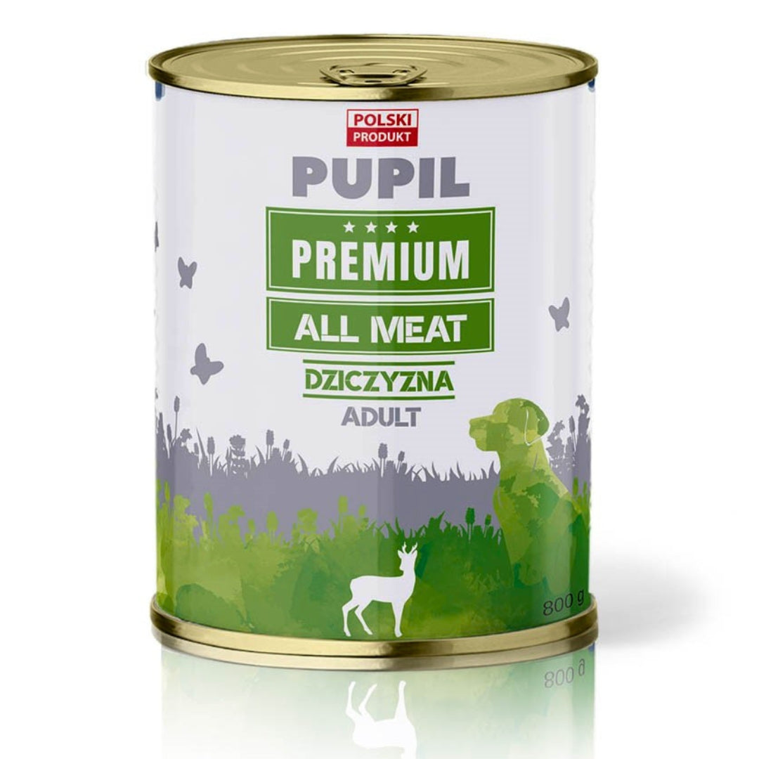 PUPIL PREMIUM Mokra Karma Dla Psa Wielki MIX 4 smaków 12x800g