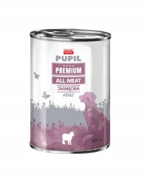 PUPIL PREMIUM Mokra Karma Dla Psa All Meat Adult Jagnięcina 400g