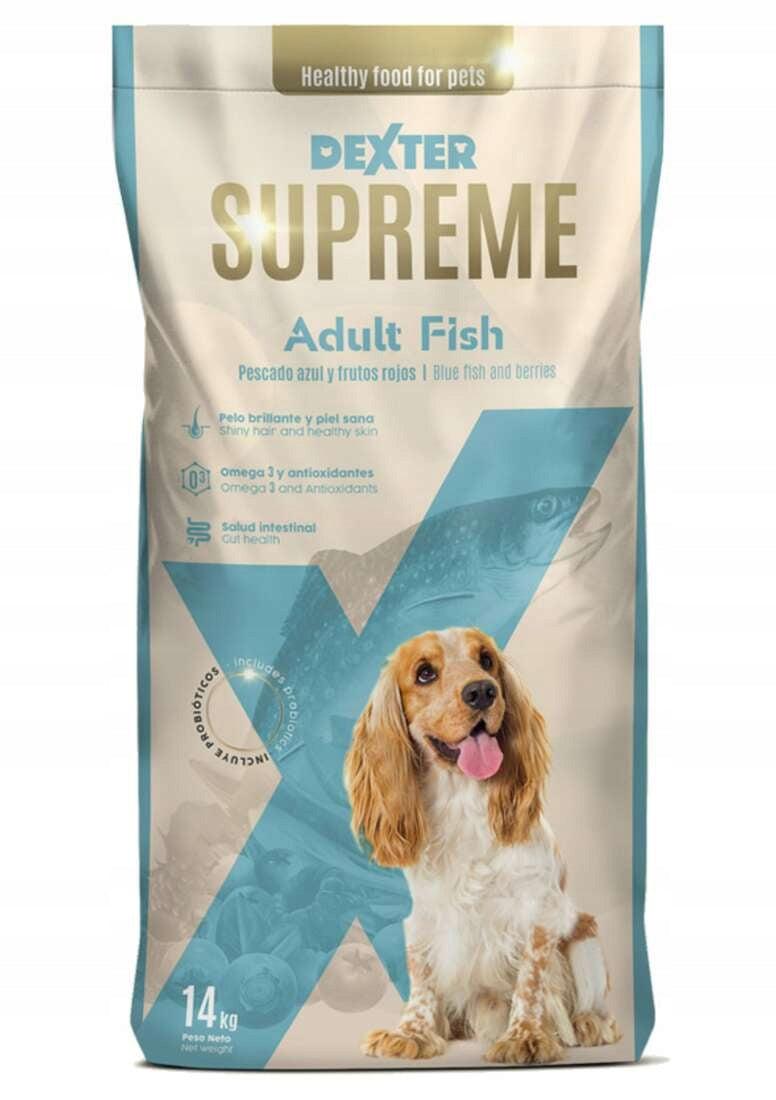DEXTER Supremekarma niskotłuszczowadla Labrador Adult ryba 14 kg