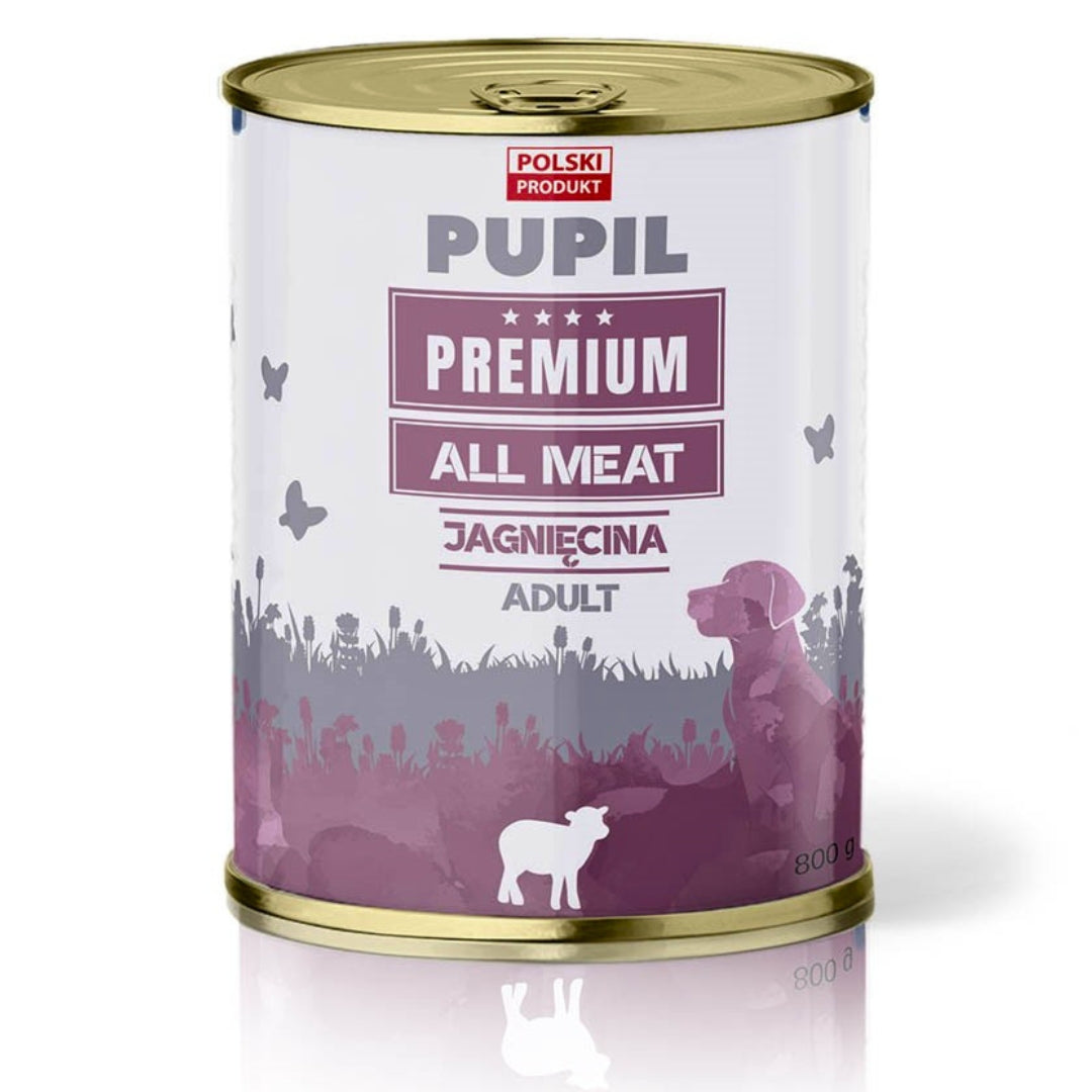 PUPIL PREMIUM Mokra Karma Dla Psa Wielki MIX 4 smaków 12x800g