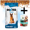 Karma Sucha Dexter Complete Dla Psa Z Witaminami Duże Rasy 20kg + Saszetka