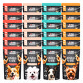 Pan Mięsko Kawałki W Sosie Saszetki Dla Psa WIELKI MIX 4 Smaków 24x150g