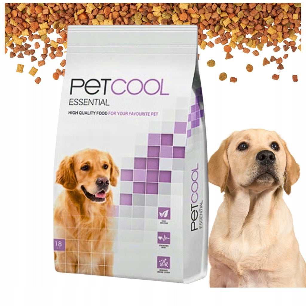 Sucha karma Dla Psa PETCOOL Duże Rasy Adult Z Witaminami 18 kg