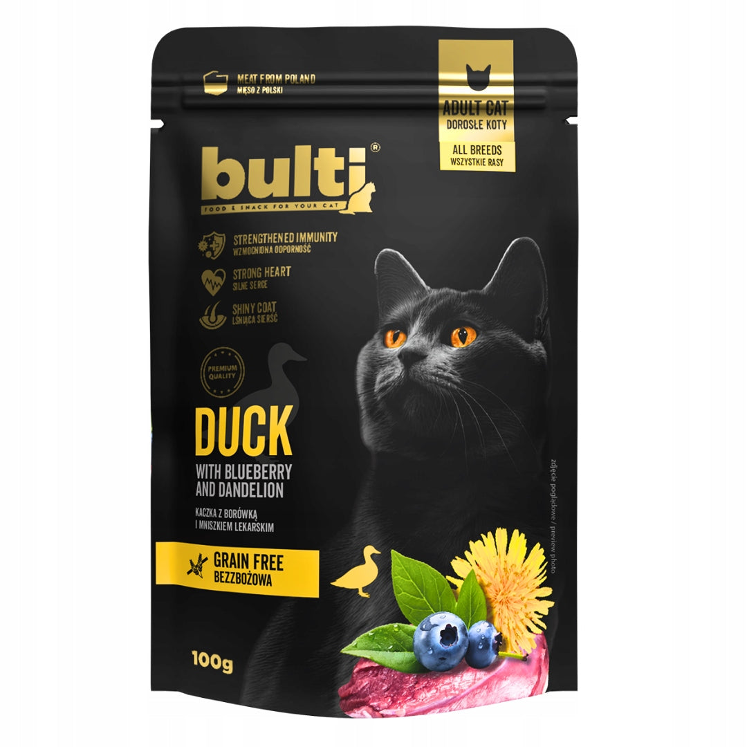 BULTI Superfood Mokra Karma Dla Kota WIELKI MIX SMAKÓW Saszetka 30x100g