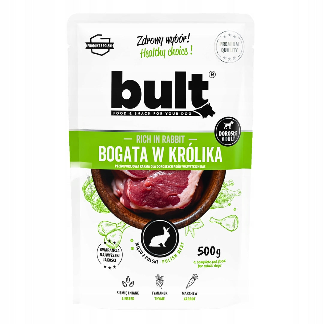 BULT Mokra Karma Dla Psa WIELKI MIX 6 SMAKÓW 12x500g