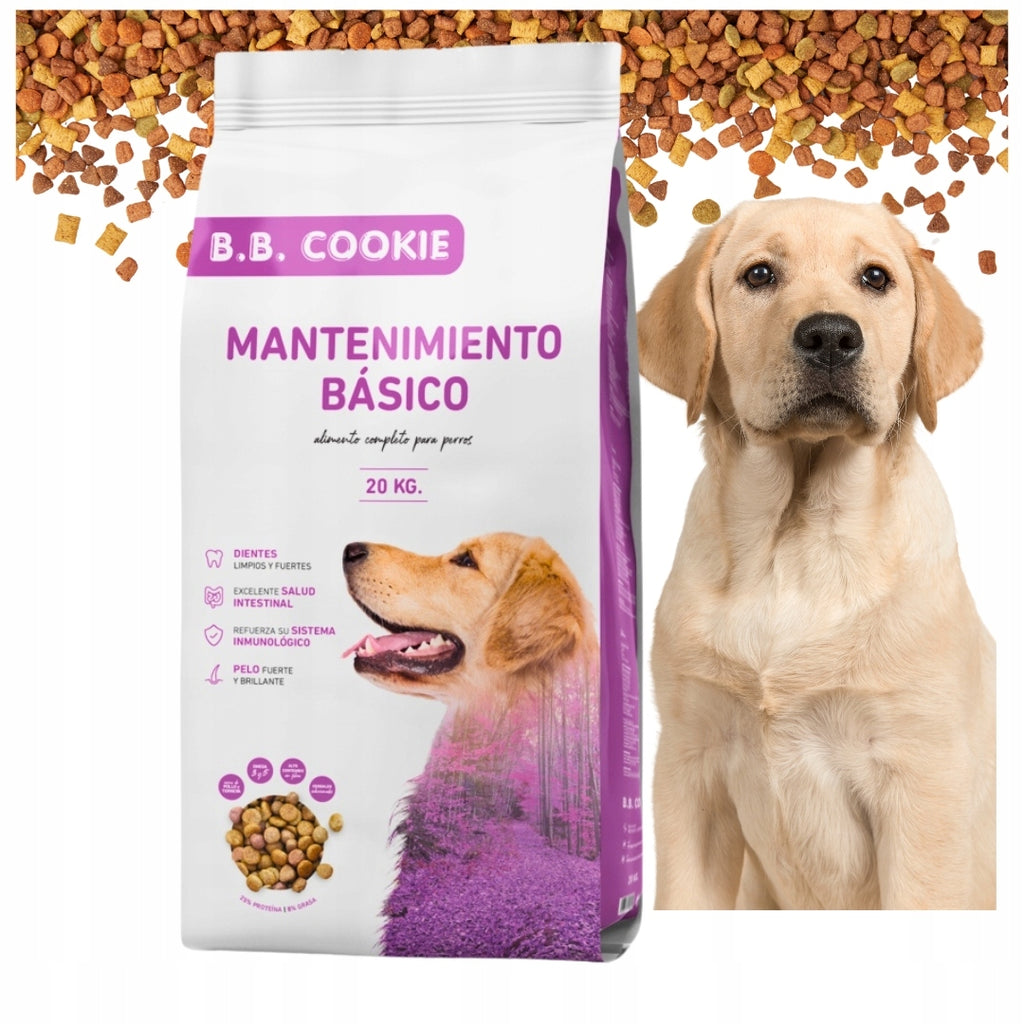 Karma Sucha Dla Psa B.B. Cookie Zdrowa Z Witaminami 20kg