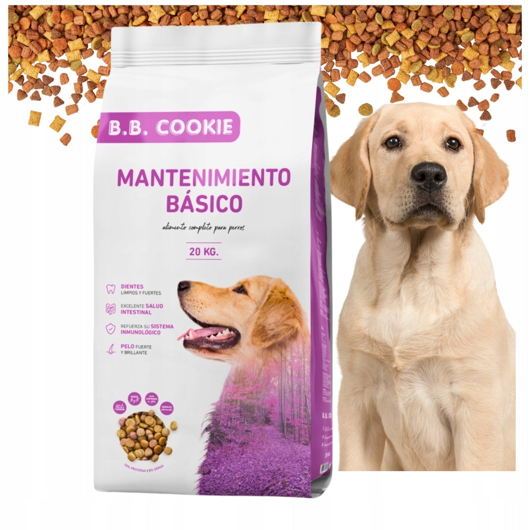 Karma Sucha Dla Psa B.B. Cookie Zdrowa Z Witaminami 20kg