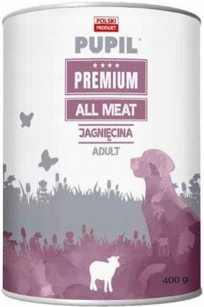 PUPIL PREMIUM Mokra Karma Dla Psa All Meat Adult Jagnięcina 400g