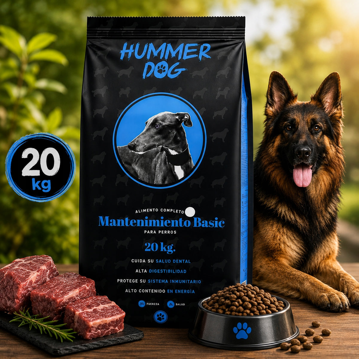 Hummer ADULT Sucha Karma Mix Smaków Dla Psów Aktywnych 20kg
