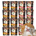 Turna Mokra Karma Dla Kota Mix 2 Smaków Indyk Łosoś 91% Mięsa 16x300g