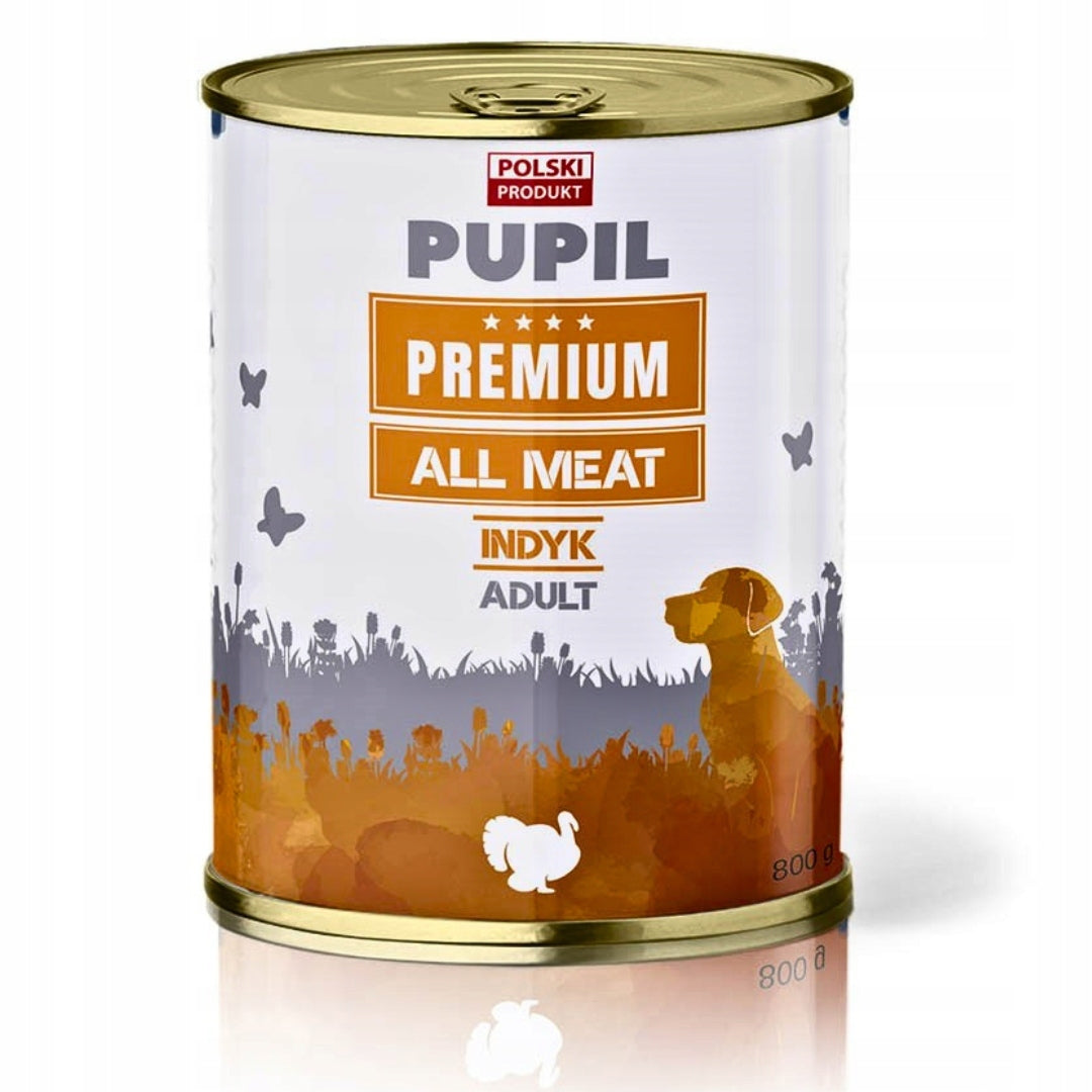 PUPIL PREMIUM Mokra Karma Dla Psa Wielki MIX 4 smaków 6x800g