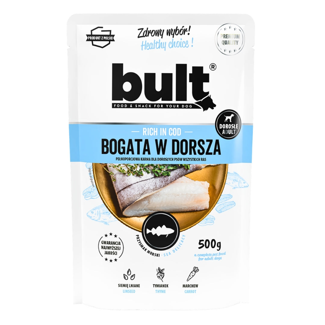 BULT Mokra Karma Dla Psa WIELKI MIX 6 SMAKÓW 12x500g